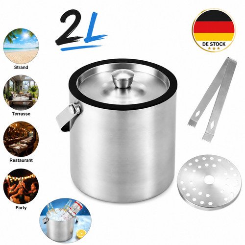 Edelstahl eiskühler - edelstahl,