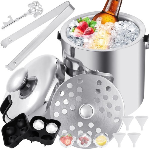 Eiskübel edelstahl 3l - eiskübel,