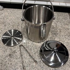 2L Edelstahl Eiseimer