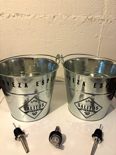 Salitos metall eiseimer - salitos, 2x