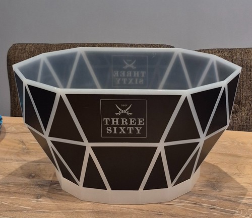 Three sixty vodka ice bucket - three,