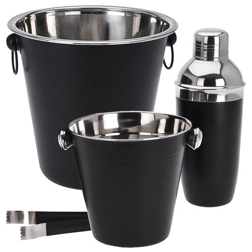 4tlg sektkübel cocktail set - sektkübel,