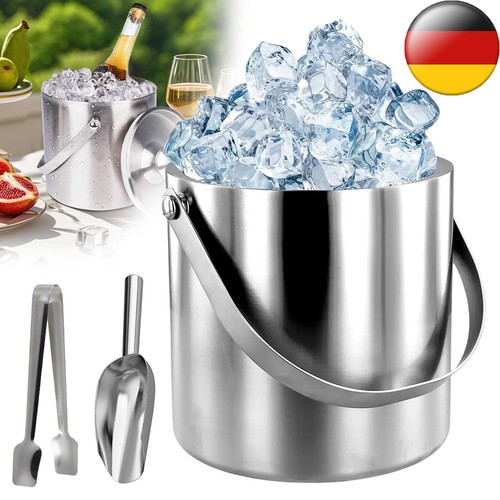 Edelstahl eiseimer - edelstahl,