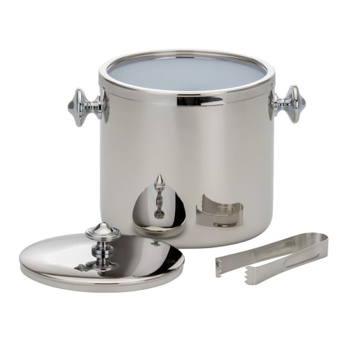 Eiswürfelbehälter silber mit - silber,