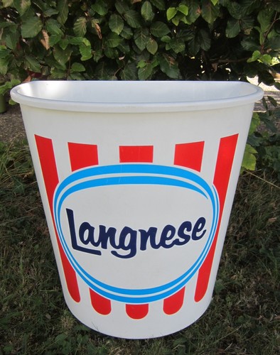 Langnese eis creme papierkorb - langnese,